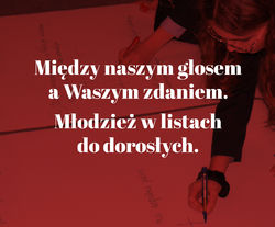 Między naszym głosem a Waszym zdaniem – głos siedleckiej młodzieży