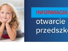 Informacja dotycząca miejskiego żłobka, przedszkoli i oddziałów przedszkolnych