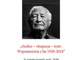 Książka aktora z Siedlec