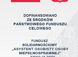 „Asystent osobisty osoby niepełnosprawnej” – edycja 2022