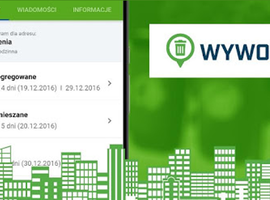 Aktualizacja aplikacji WYWOZIK Siedlce