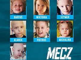 Przyjdź na mecz i pomóż chorym dzieciom