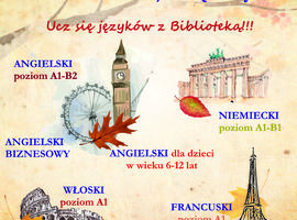 Ucz się języków z Biblioteką!!!
