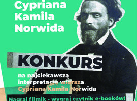 Zaprezentuj wiersz Norwida i wygraj czytnik e-booków!