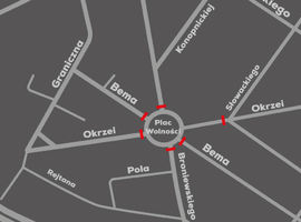 Zamknięcie Placu Wolności w Siedlcach 11 listopada