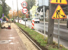 Budowa chodnika na ul. Poniatowskiego