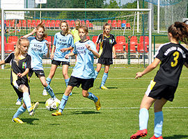 Piłkarska kadra w Siedlcach