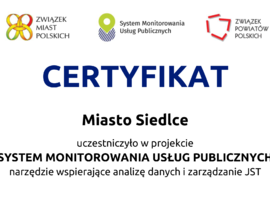 System monitorowania usług publicznych