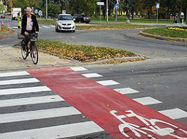 "Nie" dla rowerów na chodnikach