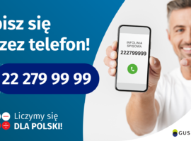 Narodowy Spis Powszechny 2021 – spisz się przez telefon!