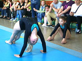 Rywalizowali młodzi gimnastycy