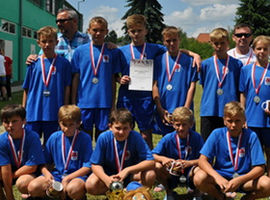 Wicemistrzowie Polski z "Czwórki"