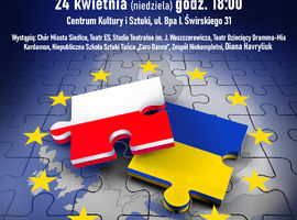 Koncert dla Ukrainy 24 kwietnia na Scenie Teatralnej Miasta Siedlce