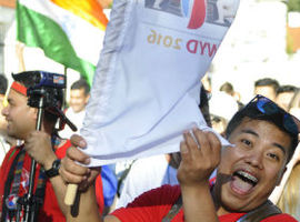 ŚDM - dzień 1: Dobrze, że tu Jesteście