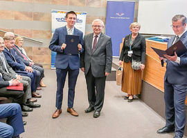 Adrian Bieniek uczeń ZSP 3 w Siedlcach Laureatem Ogólnopolskiej Olimpiady Umiejętności Hotelarskich