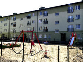 Nowy plac zabaw na Geodetów