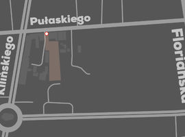 Zamknięcie wjazdu na parking od strony ul. Pułaskiego