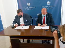 Podpisanie umowy na dofinansowanie budowy II etapu ul. K. Lewandowskiego w Siedlcach