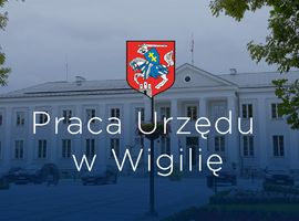 Praca Urzędu w Wigilię