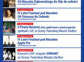 Jesteśmy dla Was w sieci - repertuar CKiS online - listopad 2020