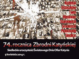 74. rocznica Zbrodni Katyńskiej