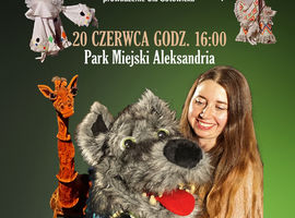 Zabawy teatralne z Ulą Gotowicką w Parku Miejskim Aleksandria