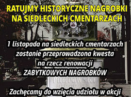 Ratujmy siedleckie nagrobki