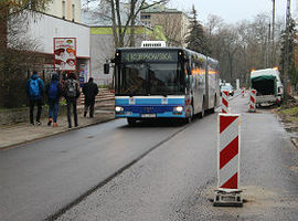 Poniatowskiego zamknięta o dzień dłużej