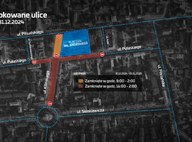 Utrudnienia w ruchu w sylwestera