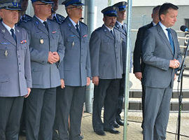 Policja powróciła do Zbuczyna