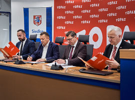 Sylwester Siedlecki z Topazem