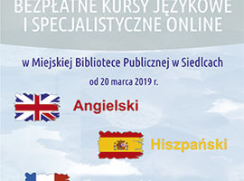 E-kursy językowe w Siedleckiej Książnicy