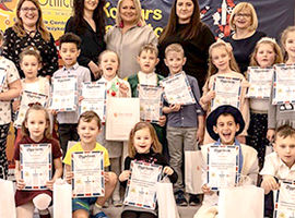 Przedszkolaki recytowały po angielsku