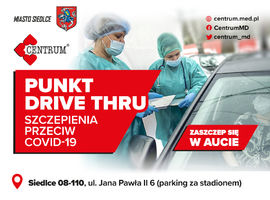 Rusza Punkt Szczepień Drive Thru w Siedlcach