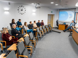 Wizyta studentów z Uniwersytetu w Siedlcach w Urzędzie Miasta Siedlce