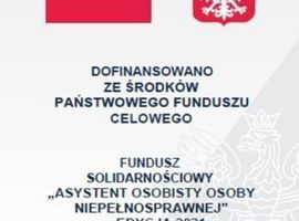 Asystent osobisty osoby niepełnosprawnej – edycja 2021