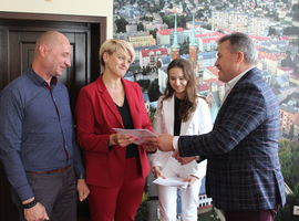 Prezydent Andrzej Sitnik pogratulował Zuzannie