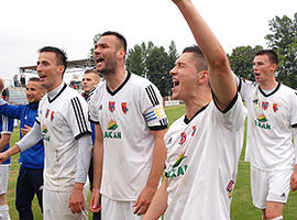 Pogoń nadal w I lidze