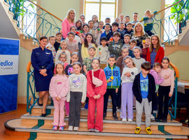 Bezpieczni w cyberświecie. Siedleccy uczniowie z wizytą w Urzędzie Miasta