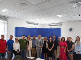 Spotkanie Prezydenta Miasta Tomasza Hapunowicza z przedstawicielami organizacji pozarządowych