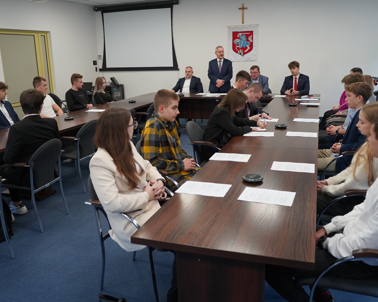 Pierwsza Sesja Młodzieżowej Rady Miasta Siedlce X kadencji Oficjalny